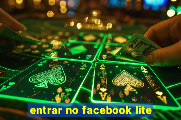 entrar no facebook lite